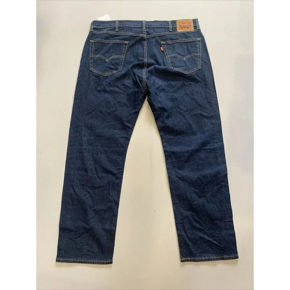 Levi's 505 Men's Blue Regular Fit Straight Leg Jeans Size 40x30 NWT - Picture 6 of 11